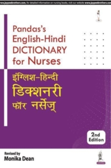 Image for Panda's English-Hindi Dictionary for Nurses