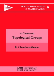 Image for A course on topological groups