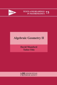 Image for Algebraic Geometry II