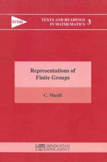 Image for Representations of Finite Groups