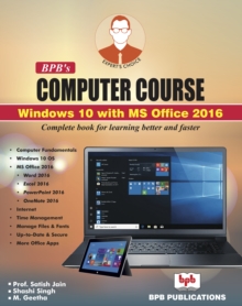 Image for Bpb's Computer Course Windows 10 With Ms Office 2016.