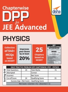 Image for Chapter-wise DPP Sheets for Physics JEE Advanced