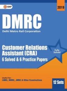 Image for Dmrc 2019 Customer Relations Assistant (Cra) Previous Years' Solved Papers (12 Sets)