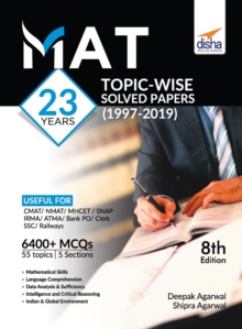 Image for Mat 23 Years Topic-Wise Solved Papers (1997-2019) 8th Edition