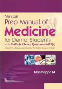 Image for Manipal Prep Manual of Medicine for Dental Students