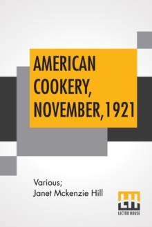 Image for American Cookery, November, 1921