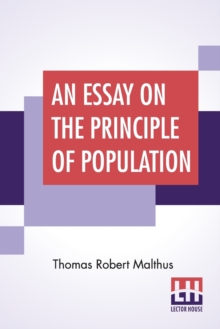 Image for An Essay On The Principle Of Population