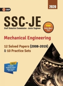 Image for Ssc Je 2020 Mechanical Engineering - Solved Paper & Practice Sets