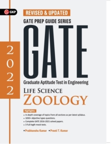 Image for Gate 2022 Life Science Zoology- Guide by Dr. Prabhanshu Kumar, Dr. Nibedita Mukhopadhyay