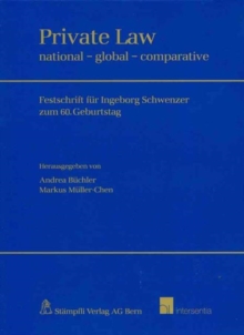 Image for Private Law: National - Global - Comparative