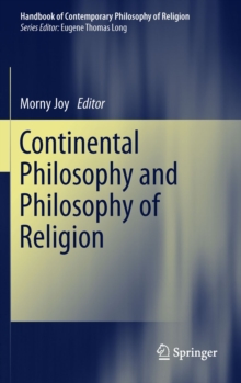 Image for Continental philosophy and philosophy of religion