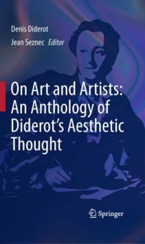 Image for On art and artists: an anthology of Diderot's aesthetic thought