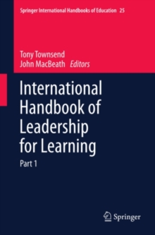 Image for International handbook of leadership for learning