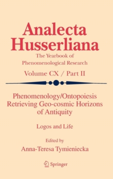Image for Phenomenology/Ontopoiesis Retrieving Geo-cosmic Horizons of Antiquity