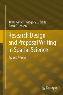 Image for Research design and proposal writing in spatial science