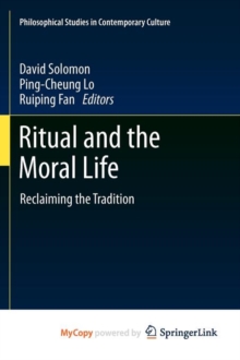 Image for Ritual and the Moral Life