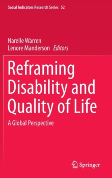Image for Reframing disability and quality of life  : a global perspective