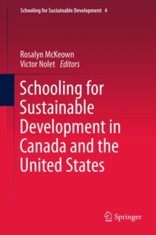 Image for Schooling for sustainable development in Canada and the United States