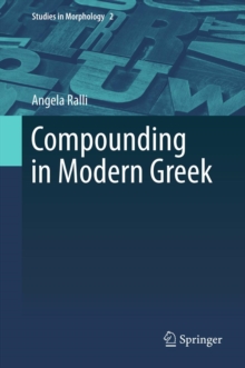 Image for Compounding in modern Greek