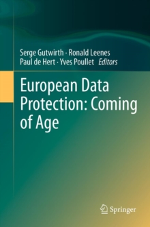 Image for European data protection: coming of age