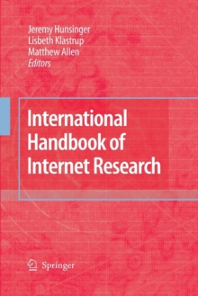 Image for International Handbook of Internet Research