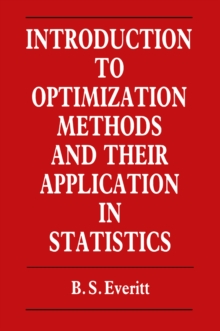 Image for Introduction to optimization methods and their application in statistics