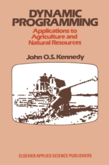 Image for Dynamic programming: applications to agriculture and natural resources