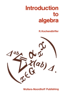 Image for Introduction to Algebra