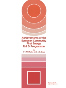 Image for Achievements of The European Community First Energy R & D Programme