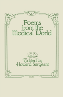 Image for Poems from the medical world