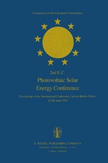 Image for 2nd E.C. Photovoltaic Solar Energy Conference
