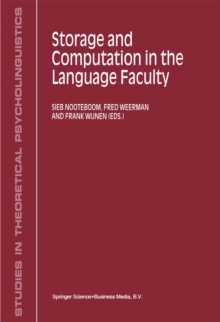 Image for Storage and Computation in the Language Faculty