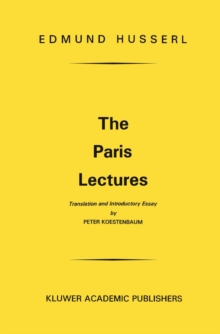 Image for Paris Lectures