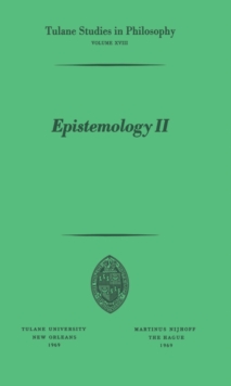 Image for Epistemology II