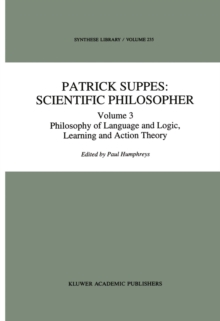 Image for Patrick Suppes: Scientific Philosopher : Volume 3. Language, Logic, and Psychology