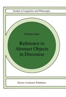 Image for Reference to Abstract Objects in Discourse