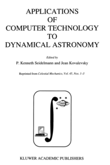 Image for Applications of Computer Technology to Dynamical Astronomy