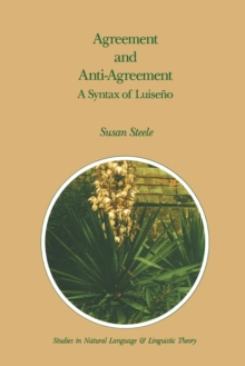 Image for Agreement and Anti-Agreement