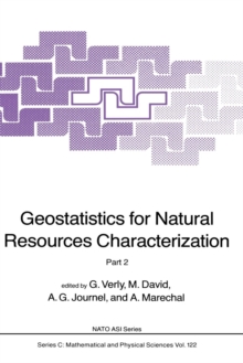Image for Geostatistics for Natural Resources Characterization