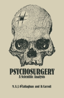 Image for Psychosurgery: a scientific analysis