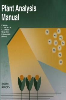 Image for Plant Analysis Manual