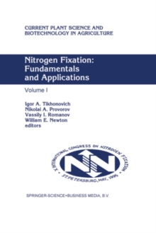 Image for Nitrogen Fixation: Fundamentals and Applications: Proceedings of the 10th International Congress on Nitrogen Fixation, St. Petersburg, Russia, May 28-June 3, 1995