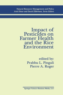 Image for Impact of Pesticides on Farmer Health and the Rice Environment