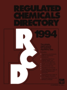 Image for Regulated Chemicals Directory 1994