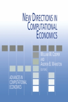 Image for New directions in computational economics