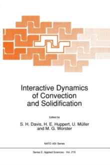 Image for Interactive dynamics of convection and solidification