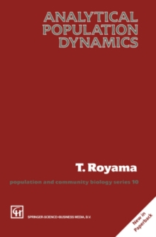 Image for Analytical Population Dynamics