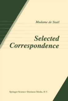 Image for Selected correspondence