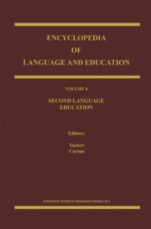 Image for Encyclopedia of Language and Education: Second Language Education