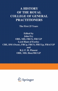 Image for History of the Royal College of General Practitioners: The First 25 Years